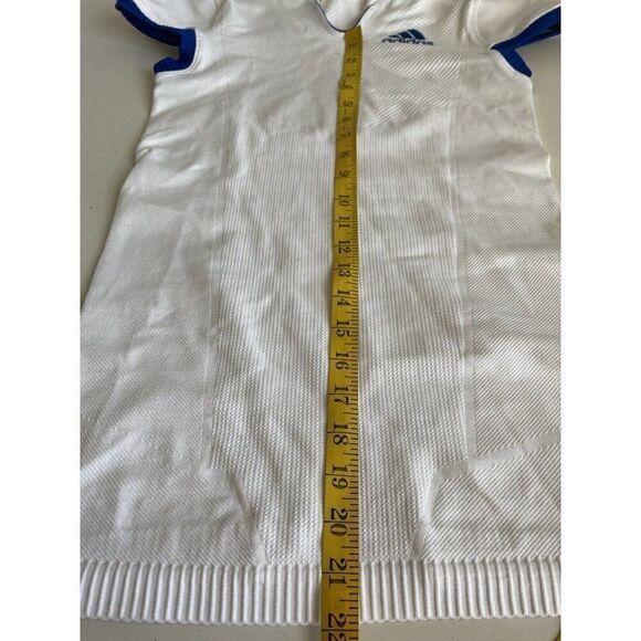 Adidas Techfit Primeknit Football Jersey Men’s Sz M White Compression Fit NO TAG - Picture 9 of 12